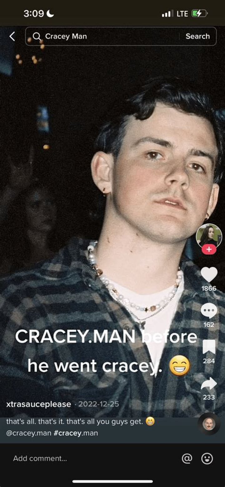 Cracey Man Real Face | Wikipedia Hair And Family