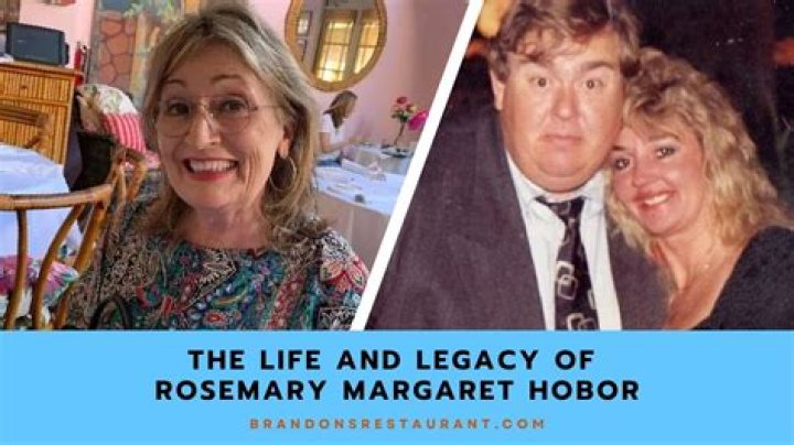 Rosemary Margaret Hobor The Wife Of John Candy